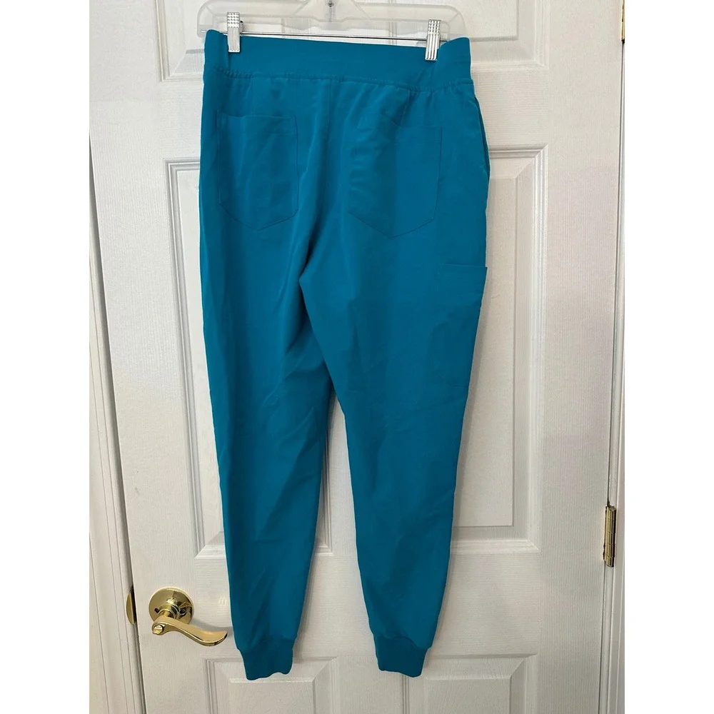 Mandala scrub set teal size S